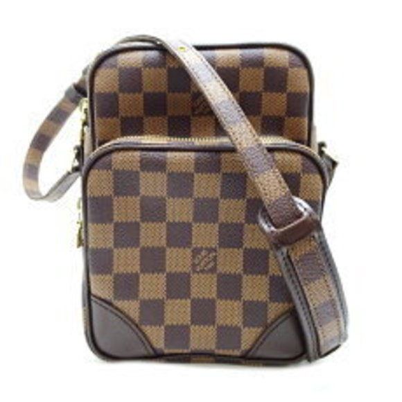 Louis Vuitton Amazon Shoulder Bag Damier Ebene Brown - Picture 1 of 9